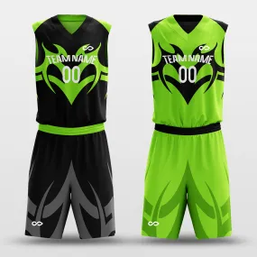 Baron - Customized Kid's Reversible Sublimated Basketball Set