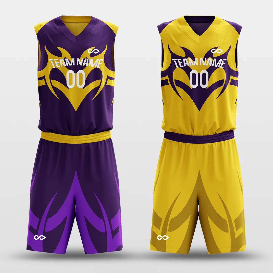 Baron - Customized Reversible Sublimated Basketball Set