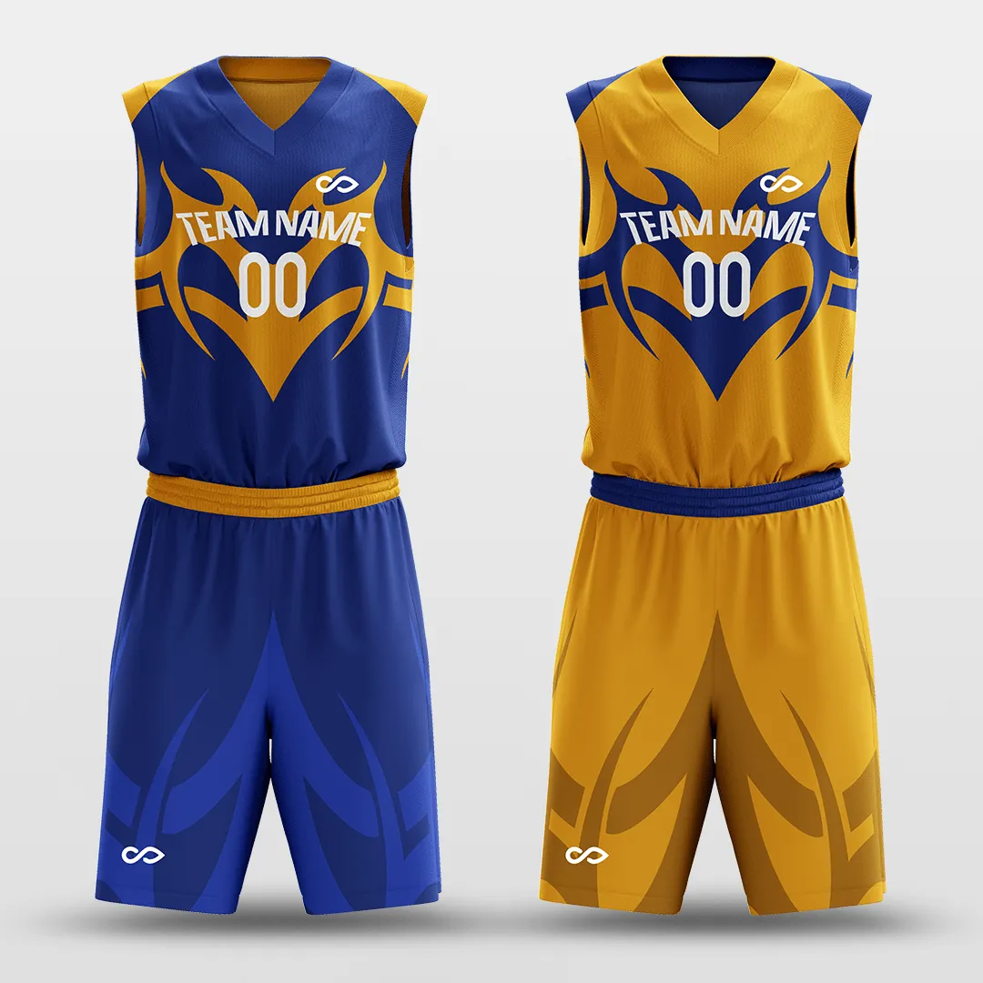 Baron - Customized Reversible Sublimated Basketball Set