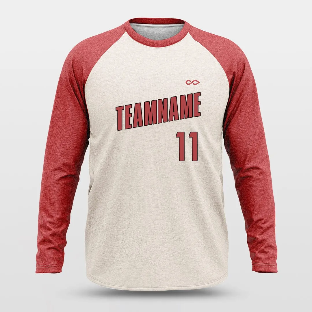 Basic Red - Customized Baggy Long Sleeve Shooting Jersey