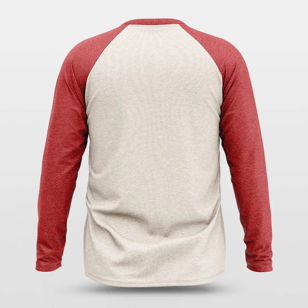 Basic Red - Customized Baggy Long Sleeve Shooting Jersey