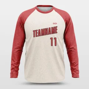 Basic Red - Customized Baggy Long Sleeve Shooting Jersey