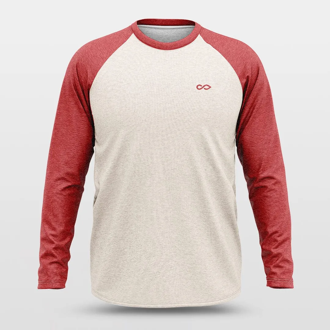 Basic Red - Customized Baggy Long Sleeve Shooting Jersey