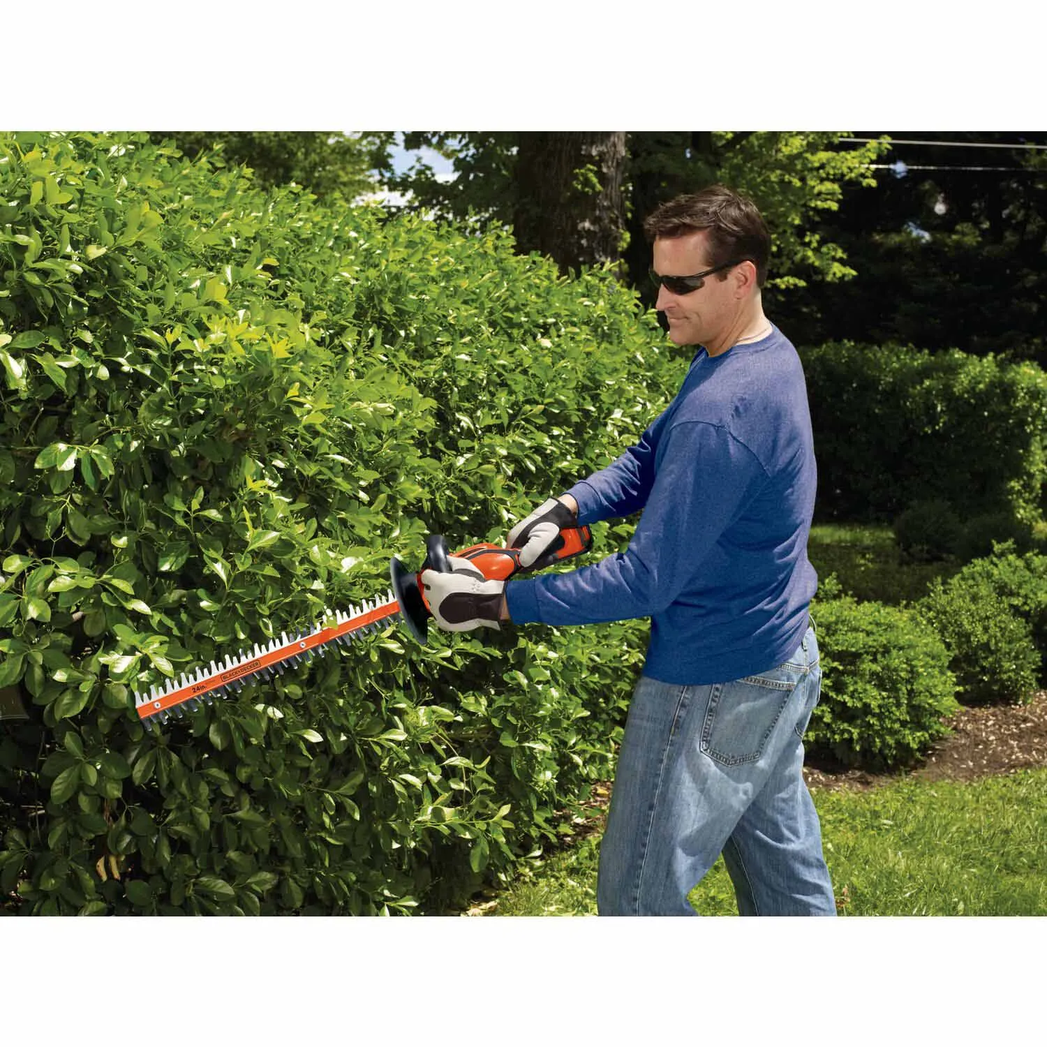 Black & Decker LHT2436B 40V MAX* Lithium 24 in. Hedge Trimmer Bare Tool (LHT2436B)