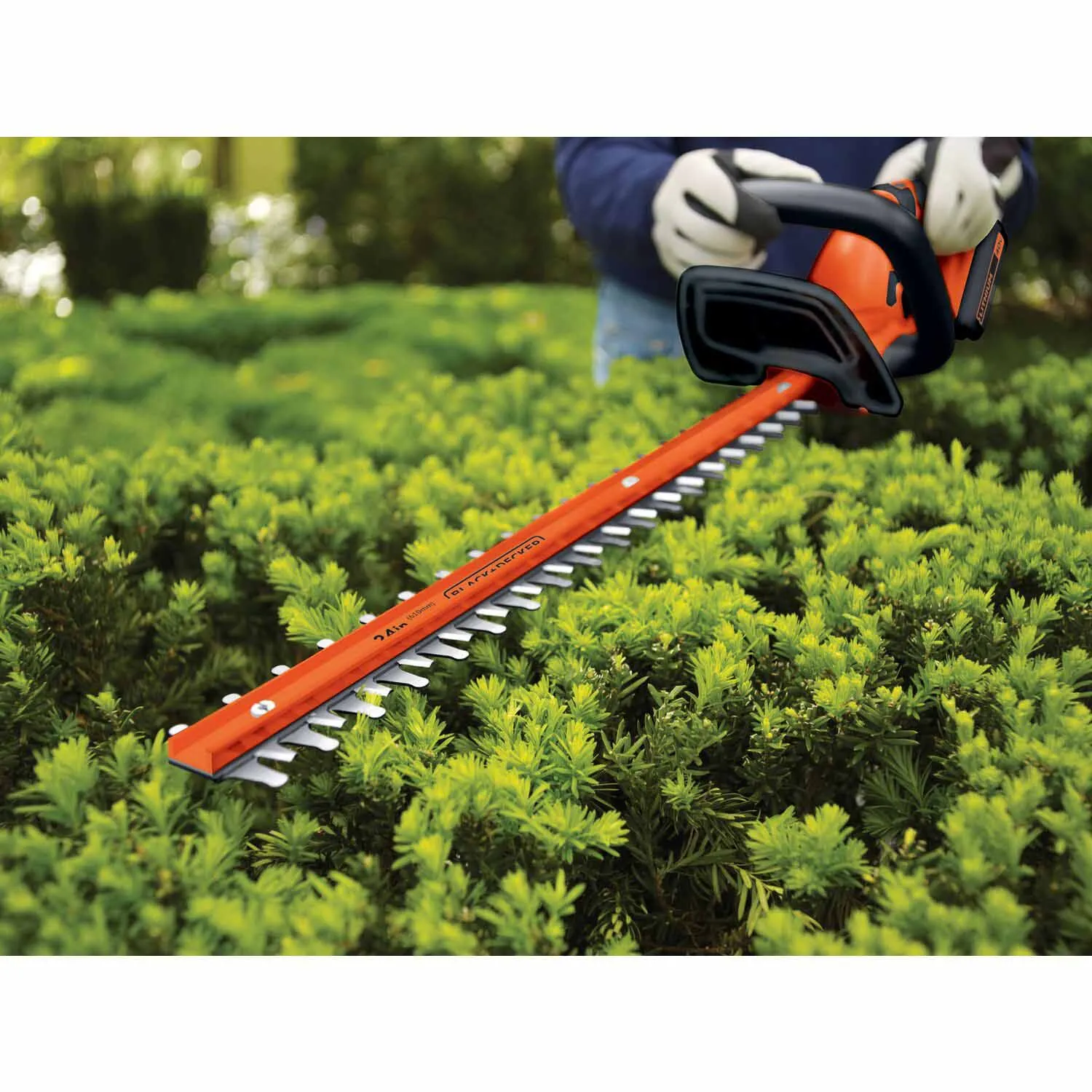 Black & Decker LHT2436B 40V MAX* Lithium 24 in. Hedge Trimmer Bare Tool (LHT2436B)