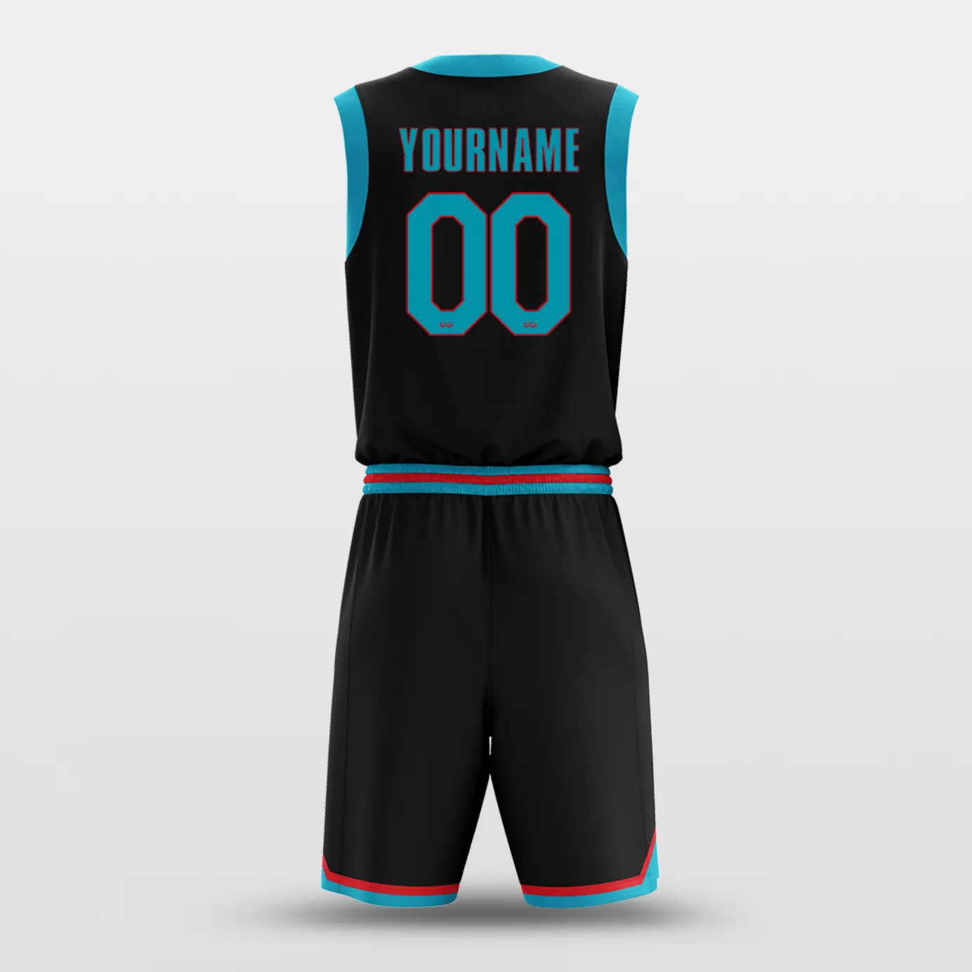 Black Blue - Custom Basketball Jersey Design for Team