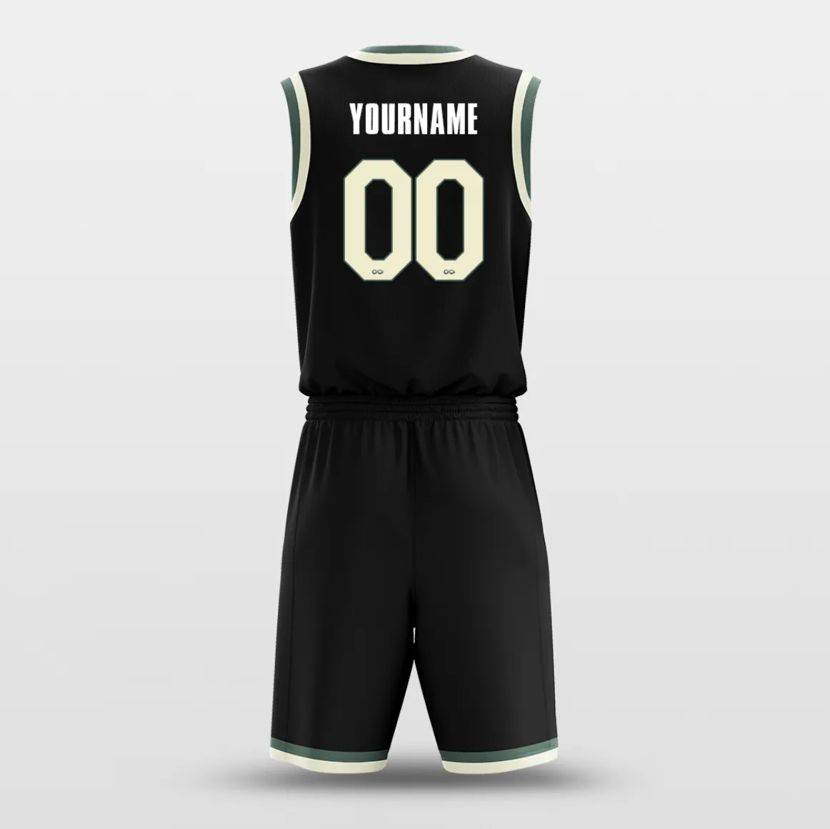 Black Khaki - Custom Basketball Jersey Design for Team