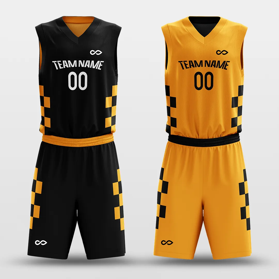 Blocks - Customized Reversible Sublimated Basketball Set