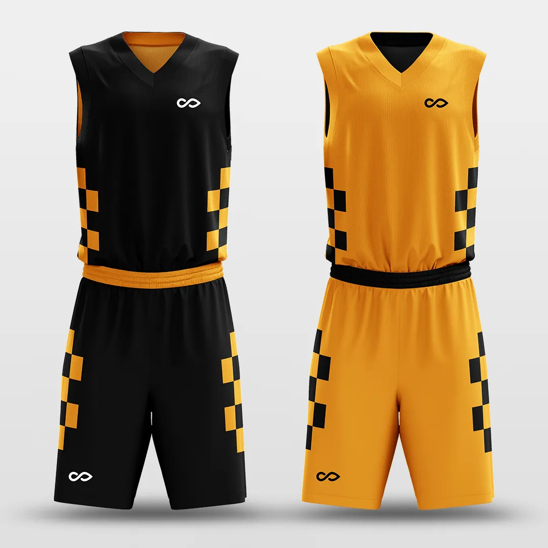 Blocks - Customized Reversible Sublimated Basketball Set