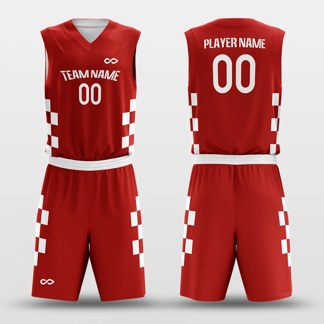 Blocks - Customized Reversible Sublimated Basketball Set