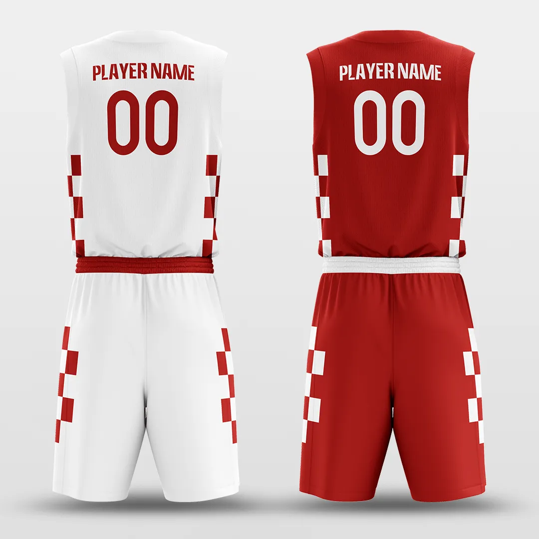 Blocks - Customized Reversible Sublimated Basketball Set