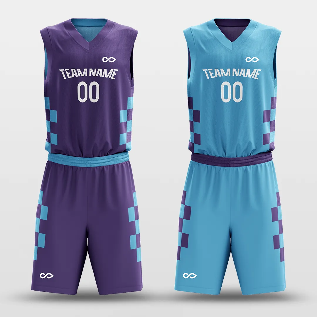 Blocks - Customized Reversible Sublimated Basketball Set