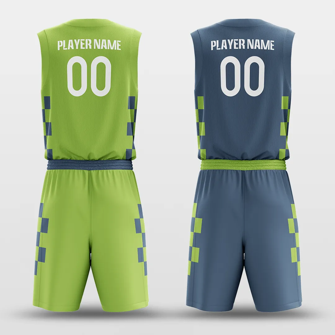 Blocks - Customized Reversible Sublimated Basketball Set