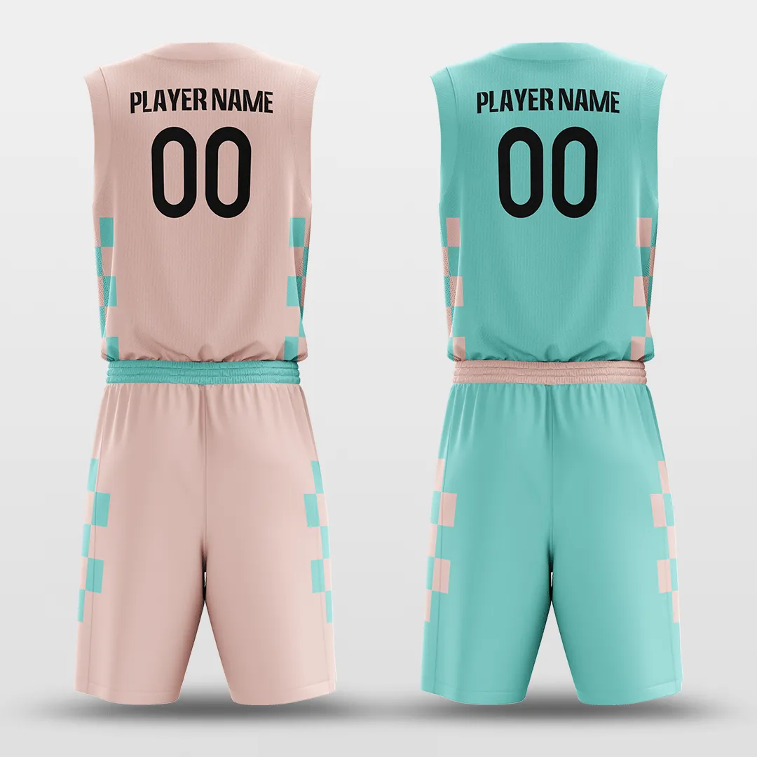 Blocks - Customized Reversible Sublimated Basketball Set