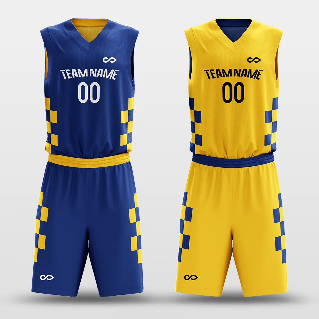 Blocks - Customized Reversible Sublimated Basketball Set