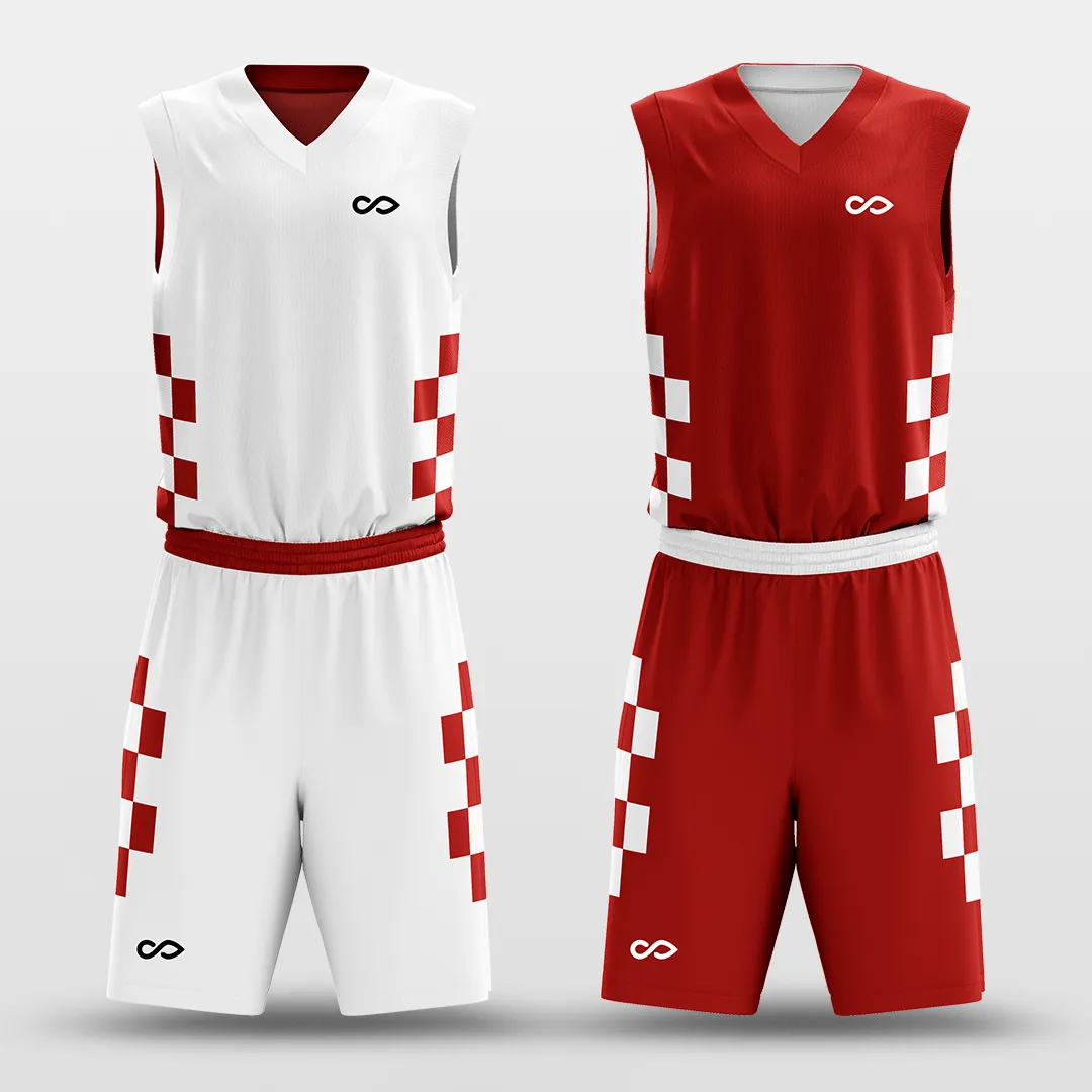 Blocks - Customized Reversible Sublimated Basketball Set