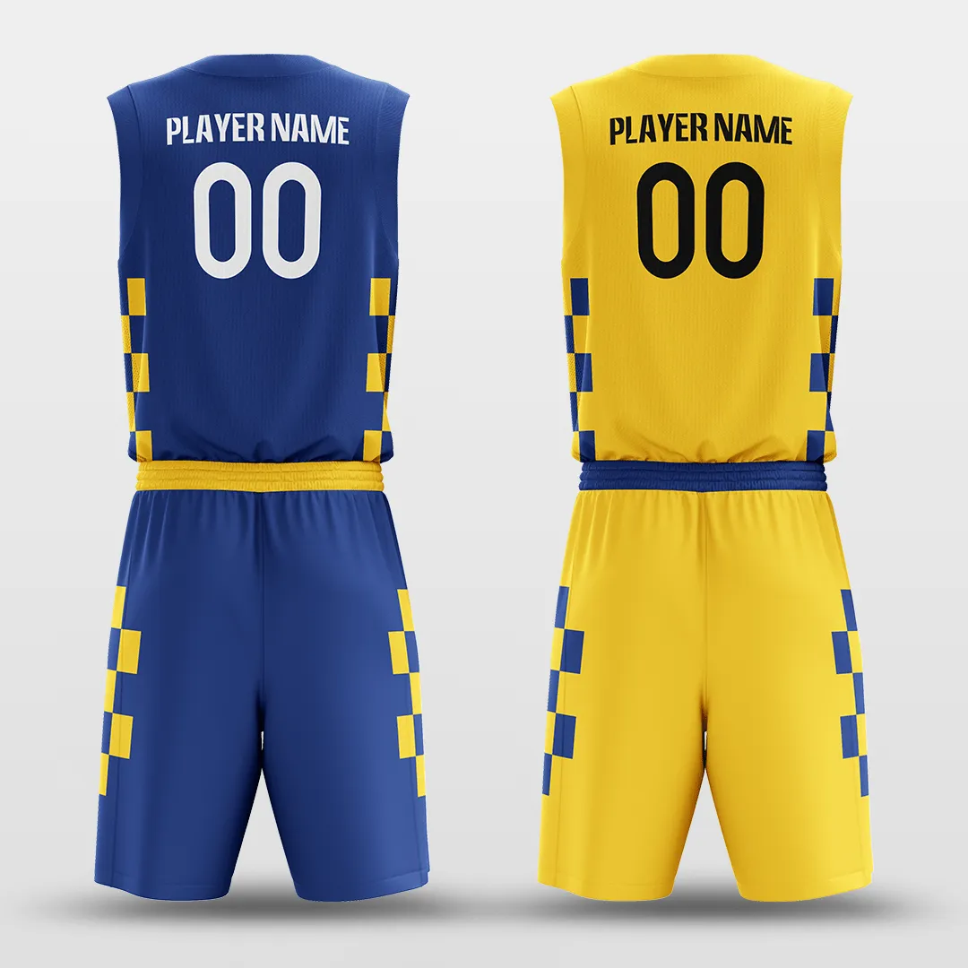 Blocks - Customized Reversible Sublimated Basketball Set