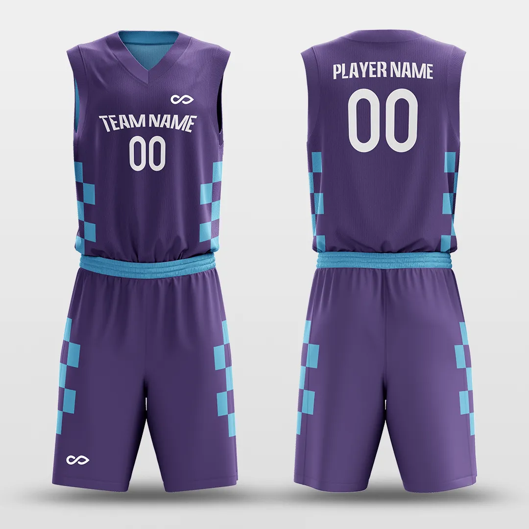 Blocks - Customized Reversible Sublimated Basketball Set