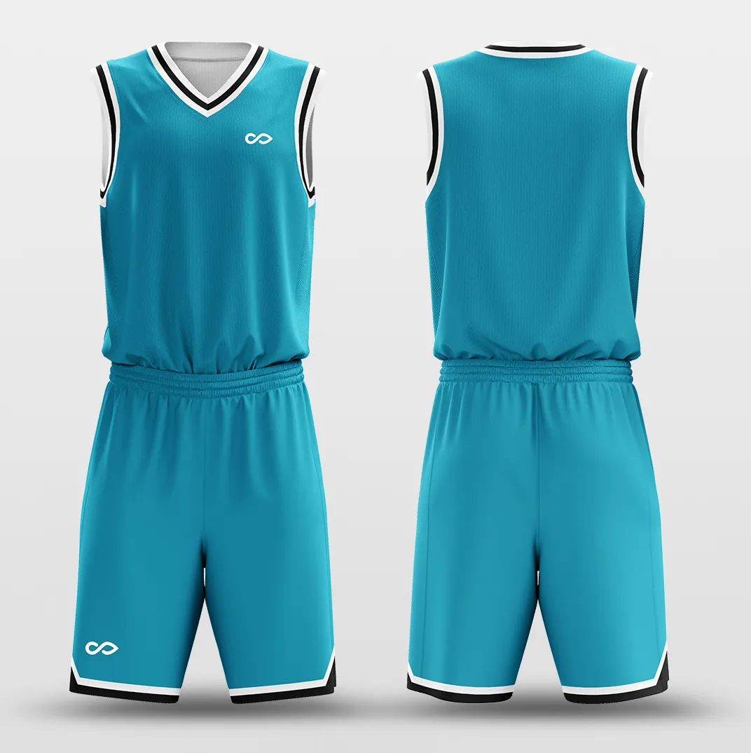 Blue Black - Custom Basketball Jersey Design for Team