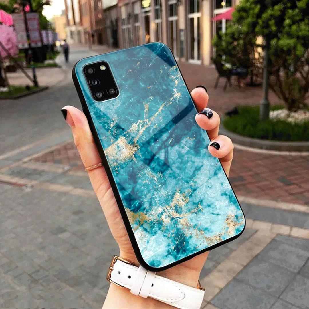 Blue Marble Trending Designs Premium Glass Case All Models