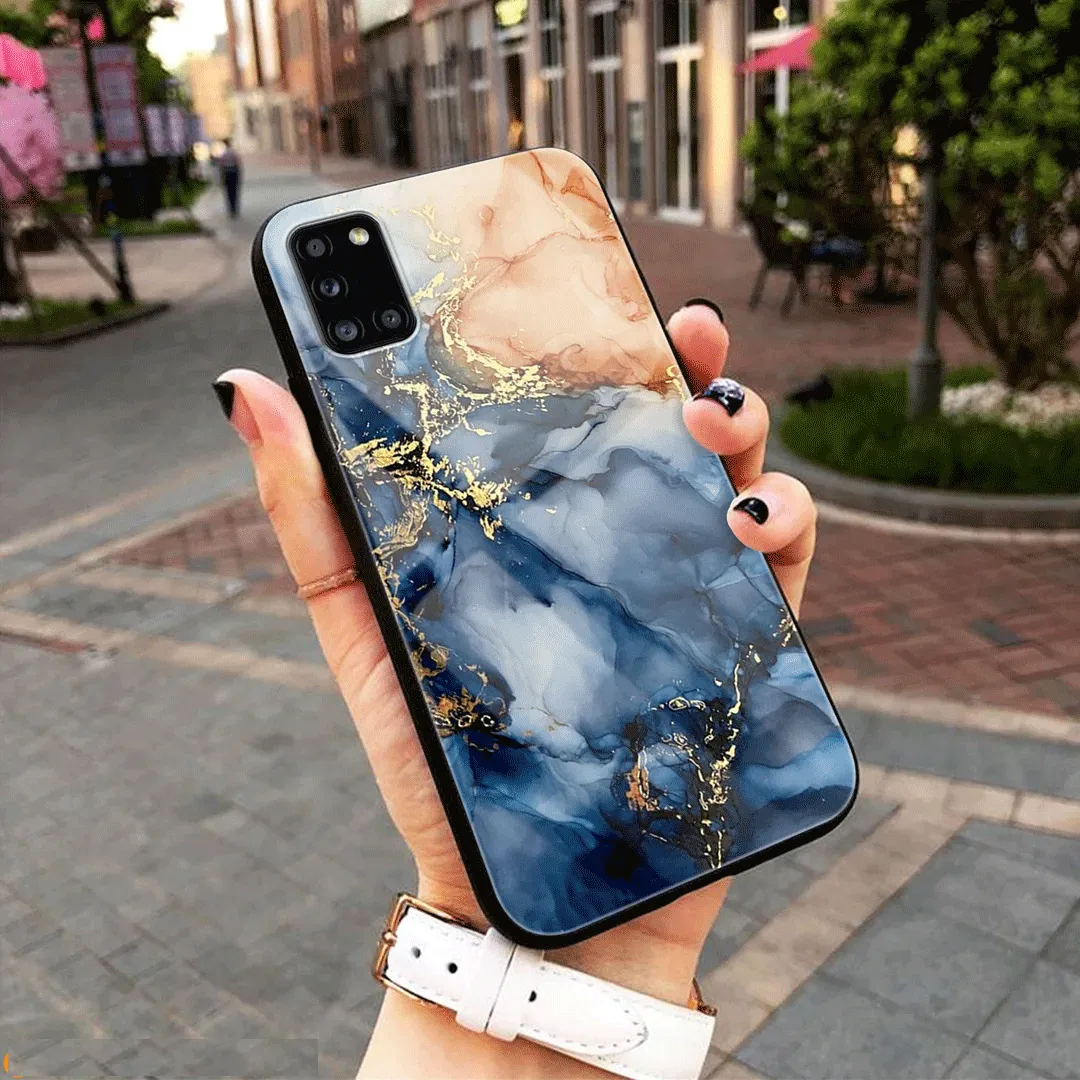 Blue Marble Trending Designs Premium Glass Case All Models