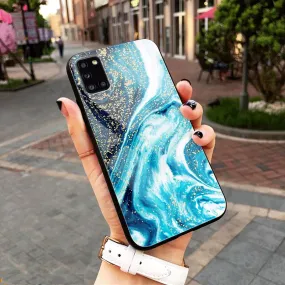 Blue Marble Trending Designs Premium Glass Case All Models