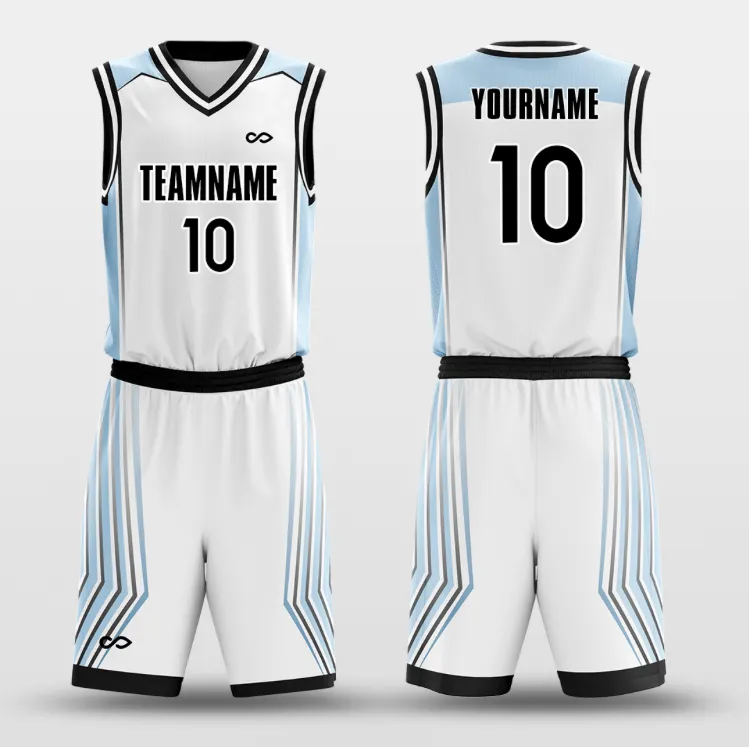 Blue speed - Customized Basketball Jersey Set Sublimated