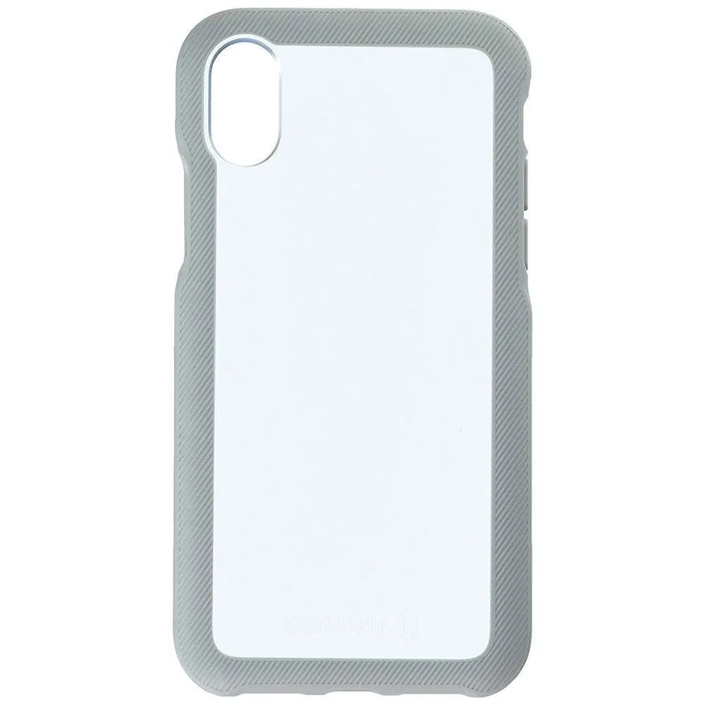 BodyGuardz Trainr Series Hybrid Case for Apple iPhone X - Frost/Gray/Blue