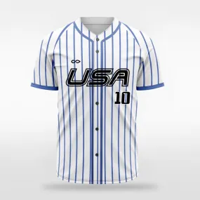 Breeze - Customized Men's Sublimated Button Down Baseball Jersey