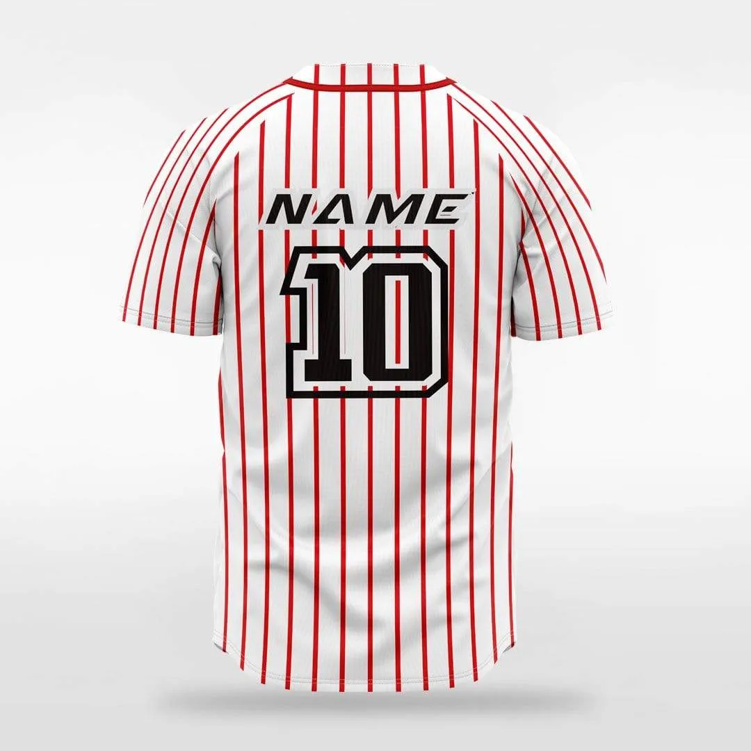 Breeze - Customized Men's Sublimated Button Down Baseball Jersey