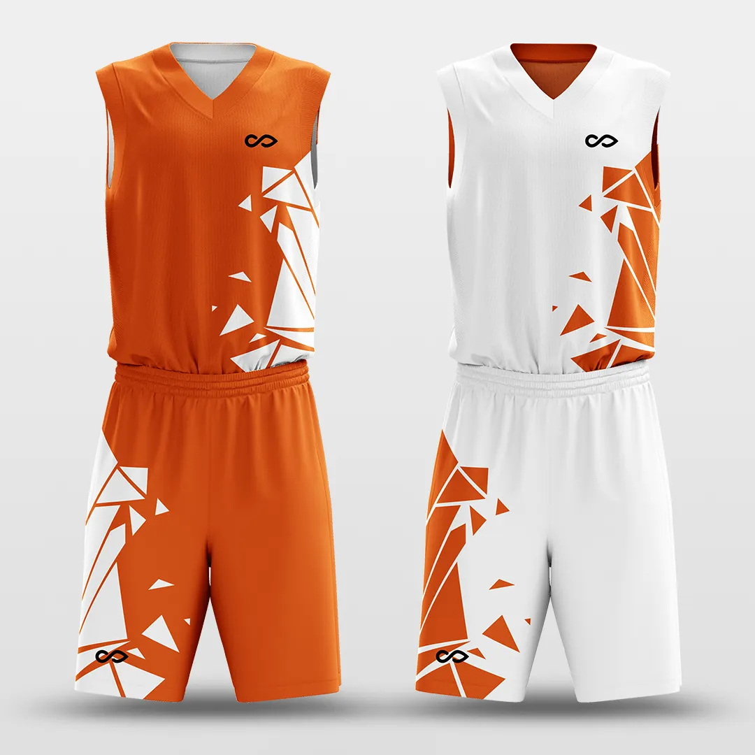 Broken - Customized Reversible Sublimated Basketball Set