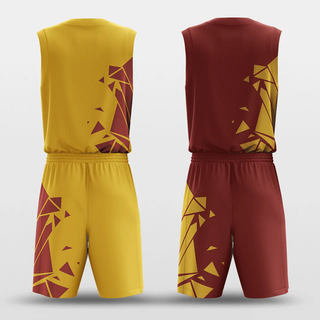 Broken - Customized Reversible Sublimated Basketball Set