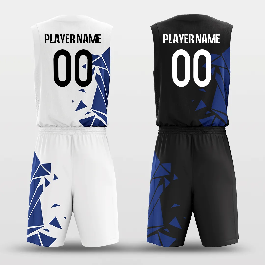 Broken - Customized Reversible Sublimated Basketball Set