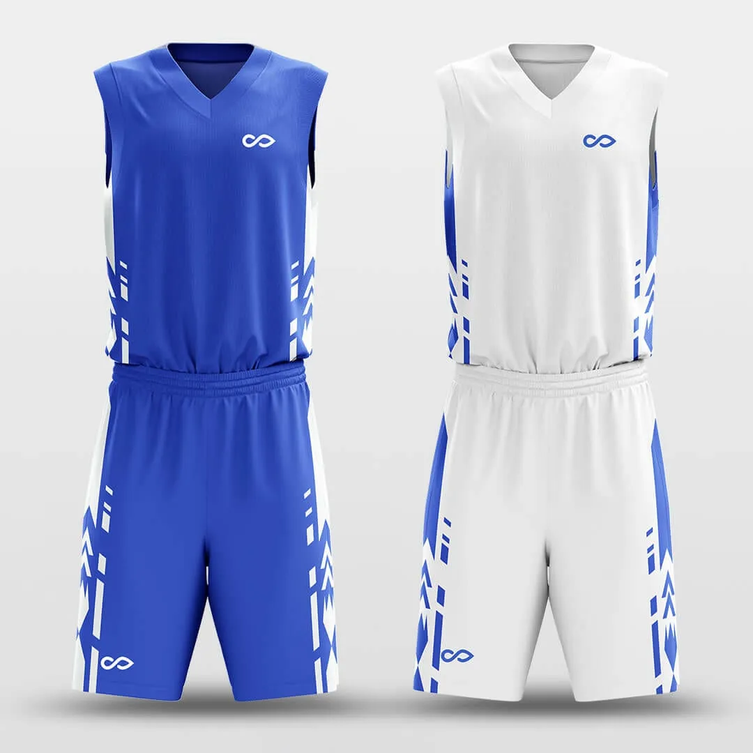 Broken Mirrors - Custom Reversible Basketball Jersey Set Sublimated BK260604S