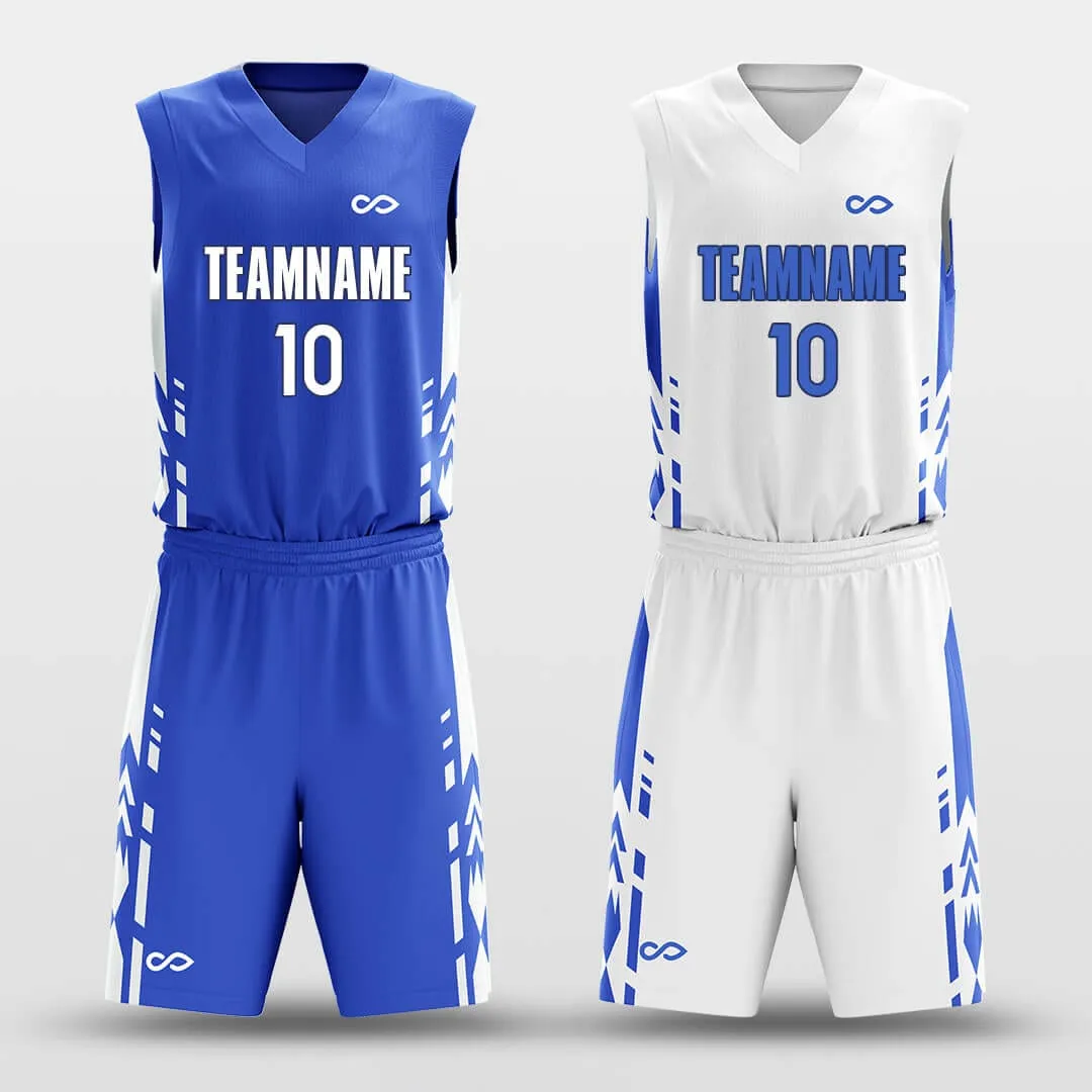 Broken Mirrors - Custom Reversible Basketball Jersey Set Sublimated BK260604S