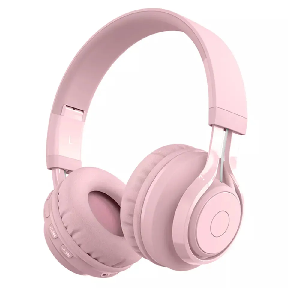 BT06C LED Light Bluetooth Luminous Heavy Bass Stereo Wireless Headphones with Noise Safe Control