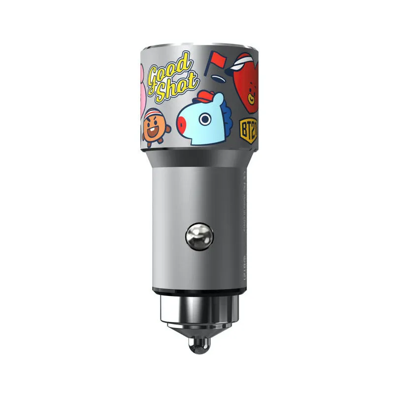 BT21 Hole in One 38W Fast Charging Car Charger