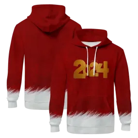 Business Gifts For Clients, custom corporate gifts Personalized 2024 Design Hoodies, Custom New Year Hoodies, Happy Year Hoodies,PR045-23020194