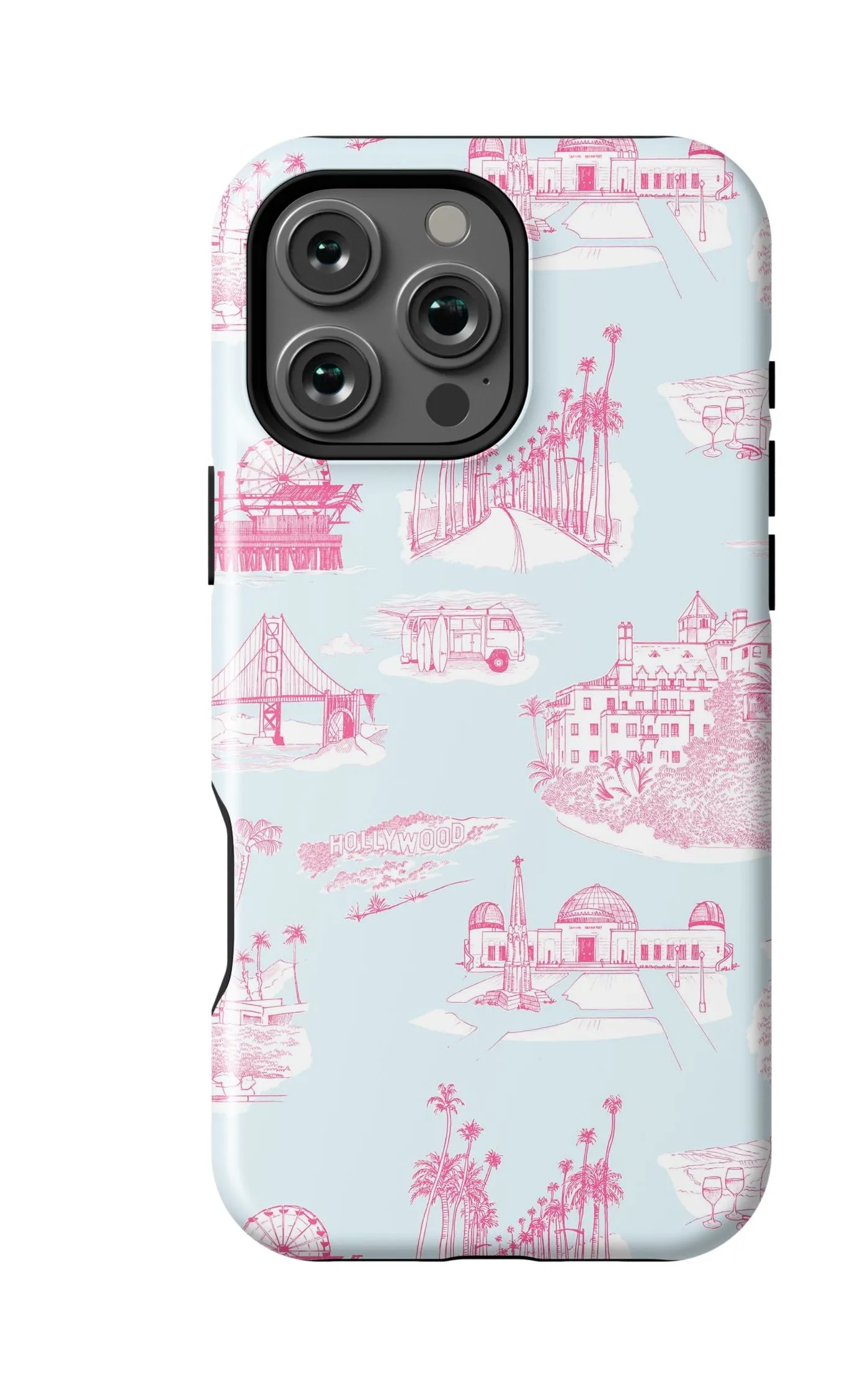 California Toile iPhone Case