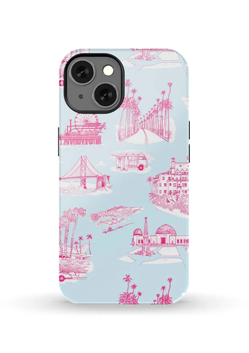 California Toile iPhone Case