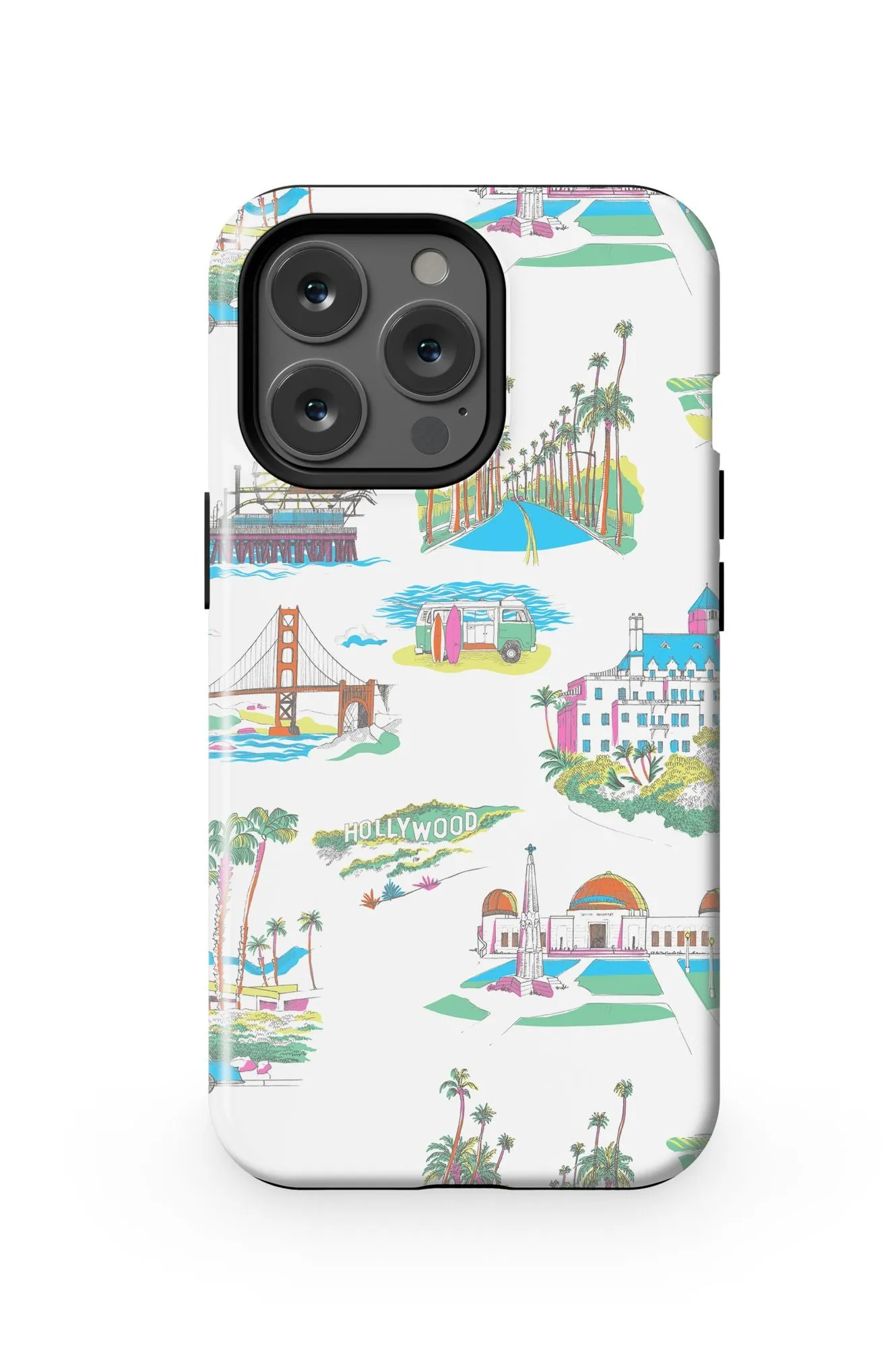 California Toile iPhone Case