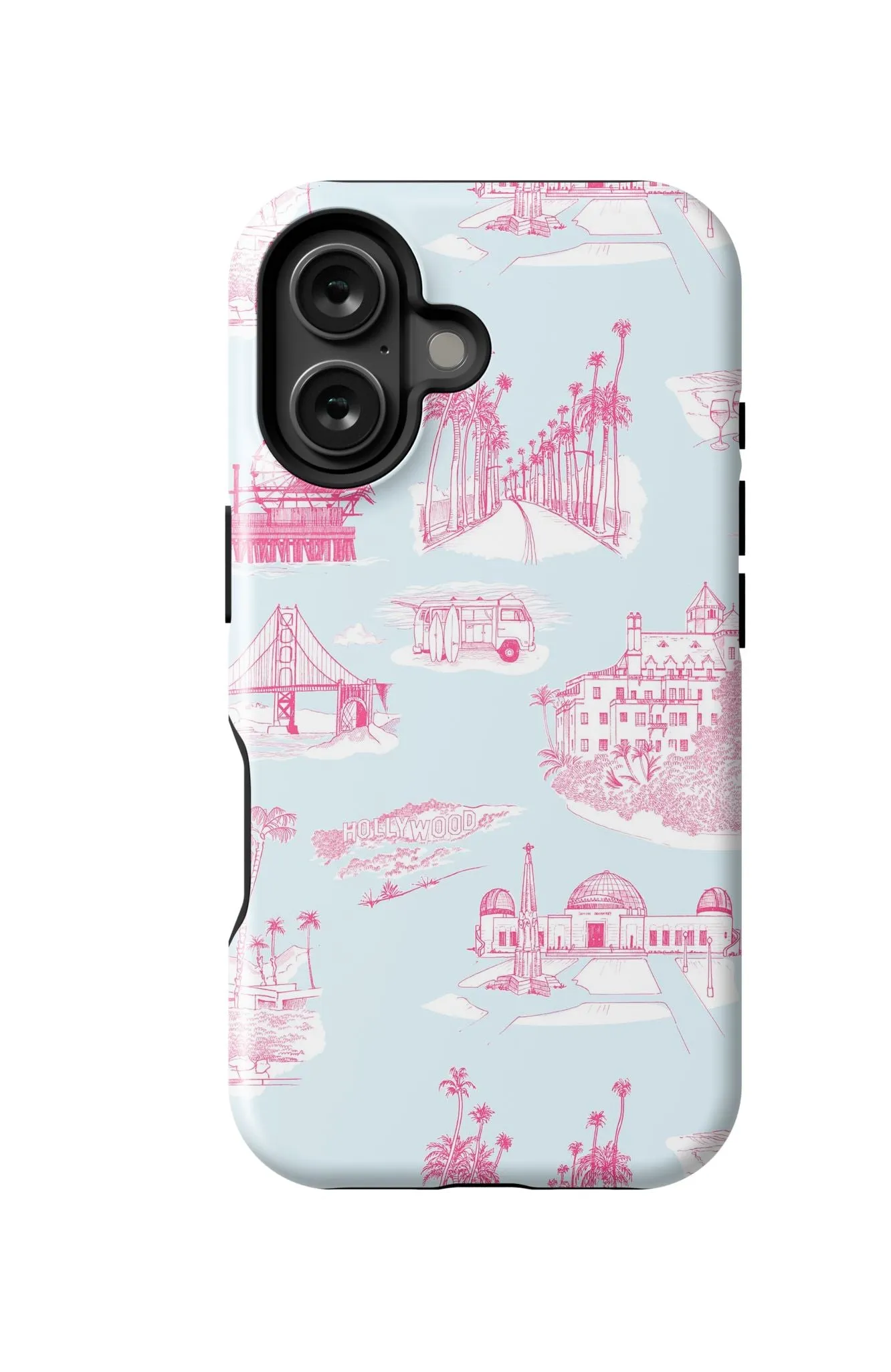 California Toile iPhone Case