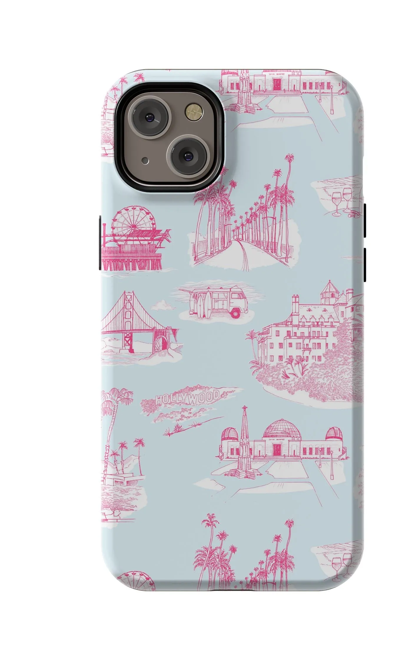 California Toile iPhone Case