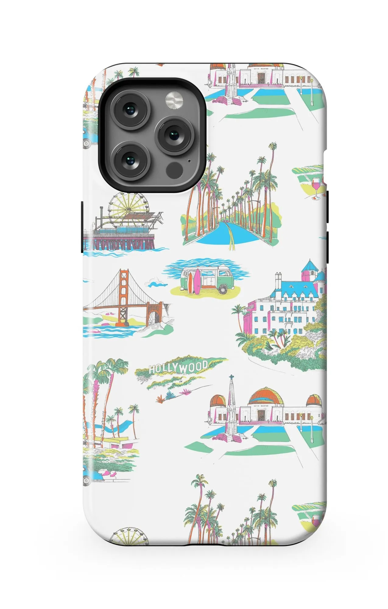 California Toile iPhone Case