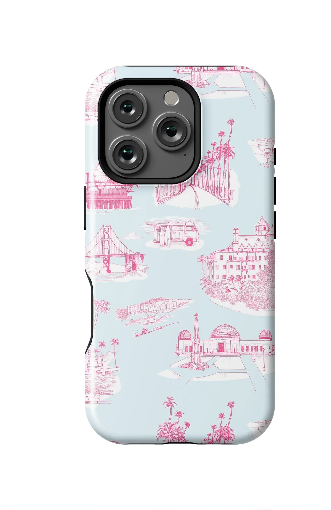 California Toile iPhone Case