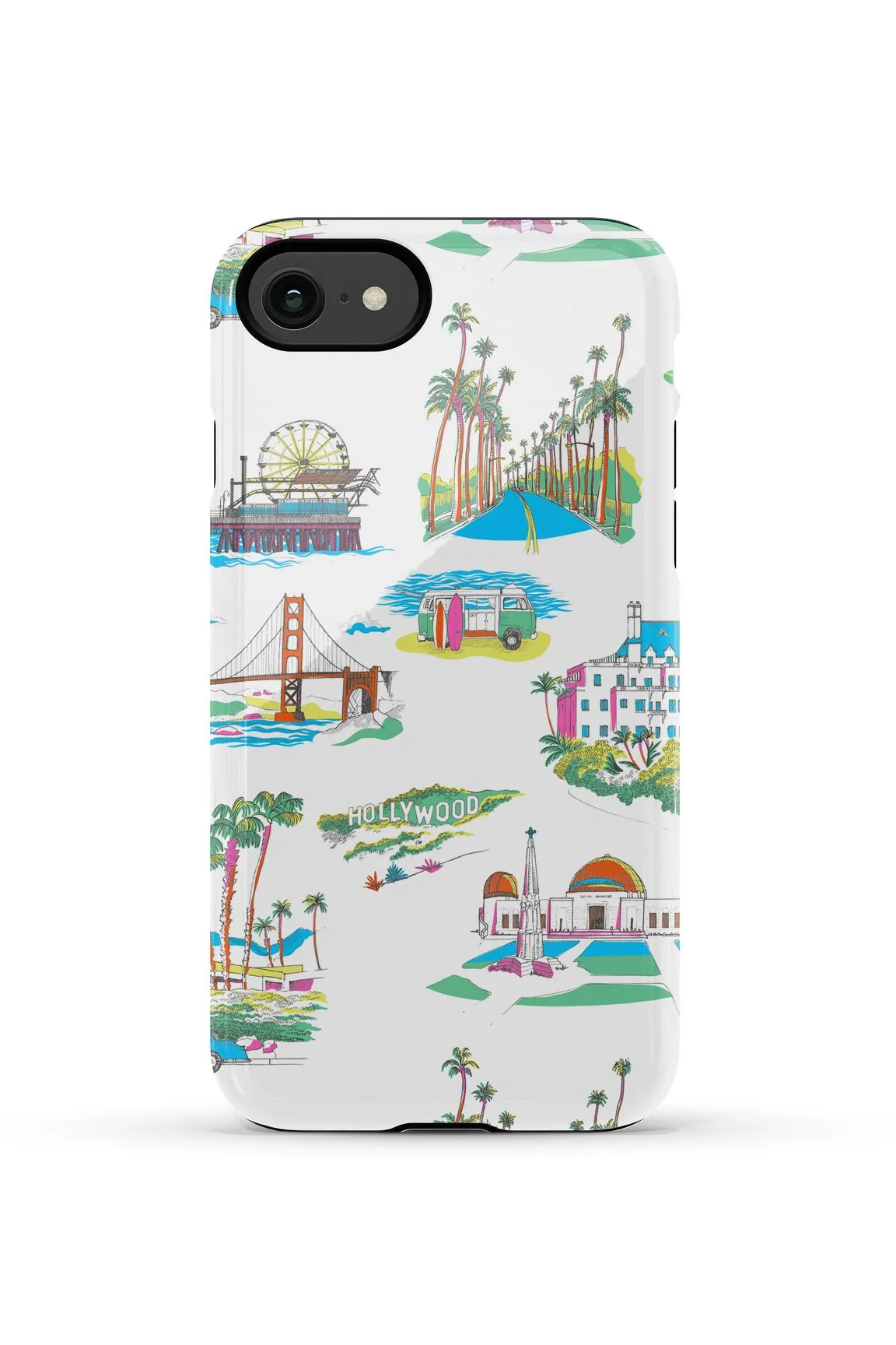 California Toile iPhone Case