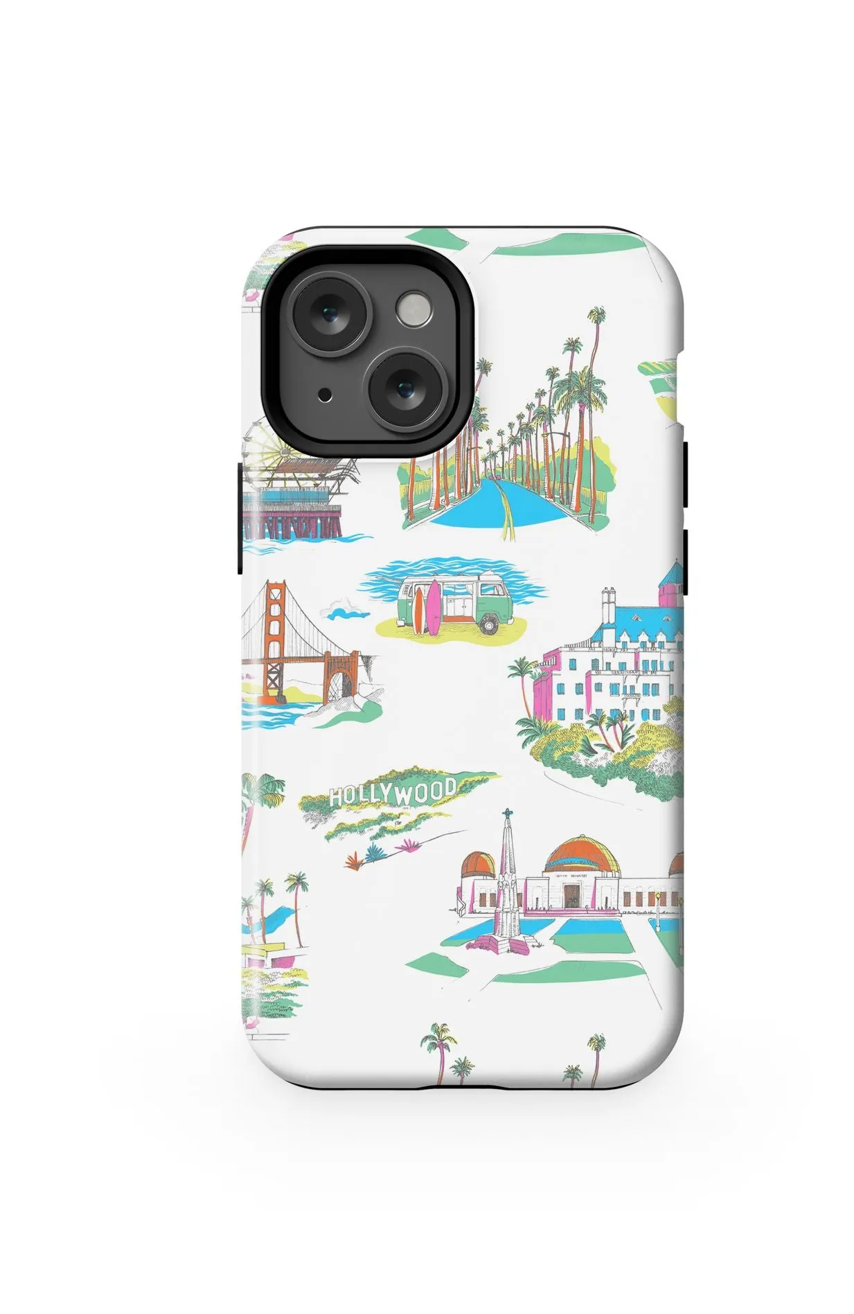 California Toile iPhone Case