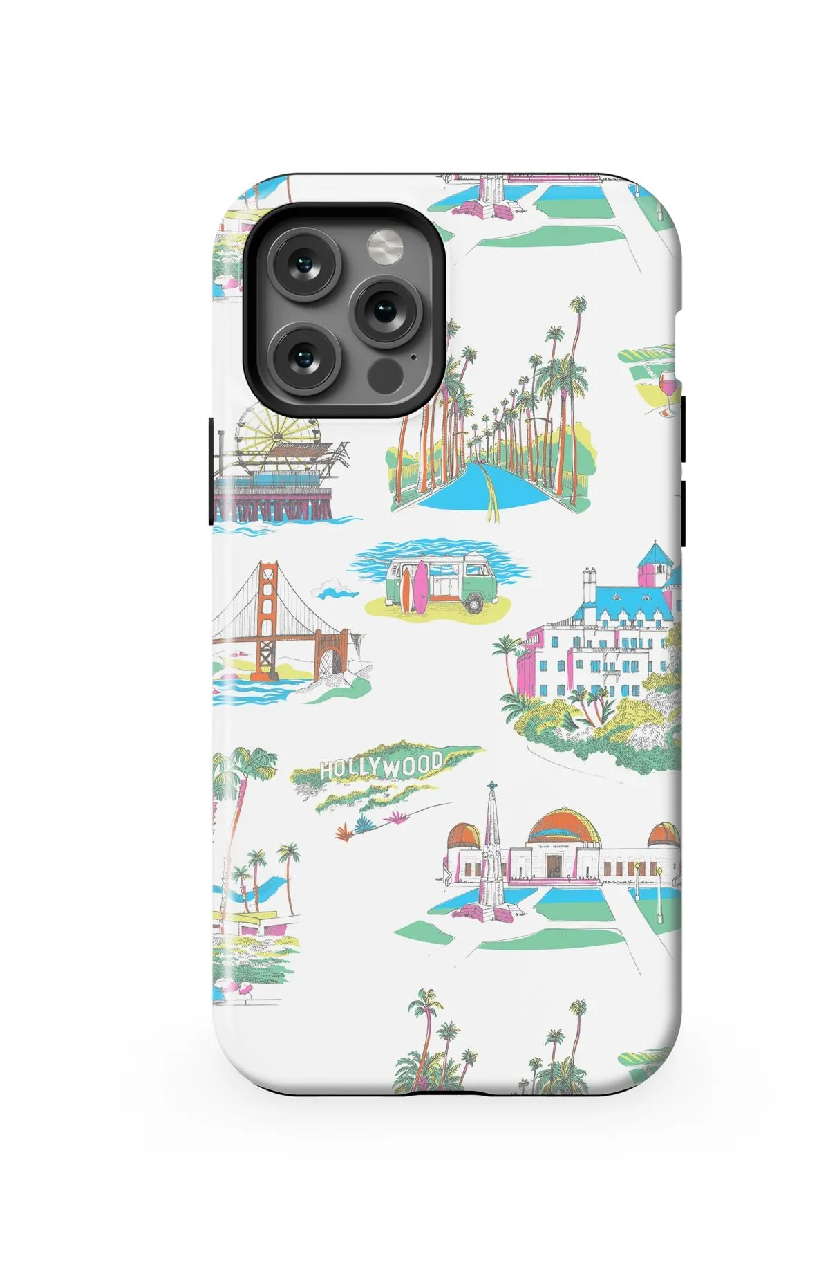 California Toile iPhone Case