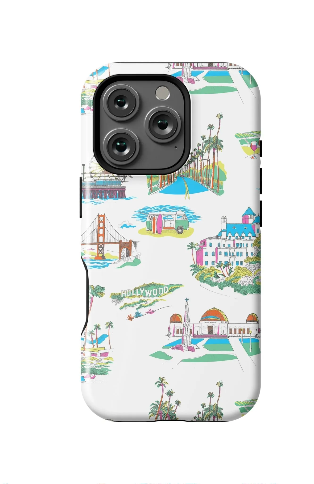 California Toile iPhone Case