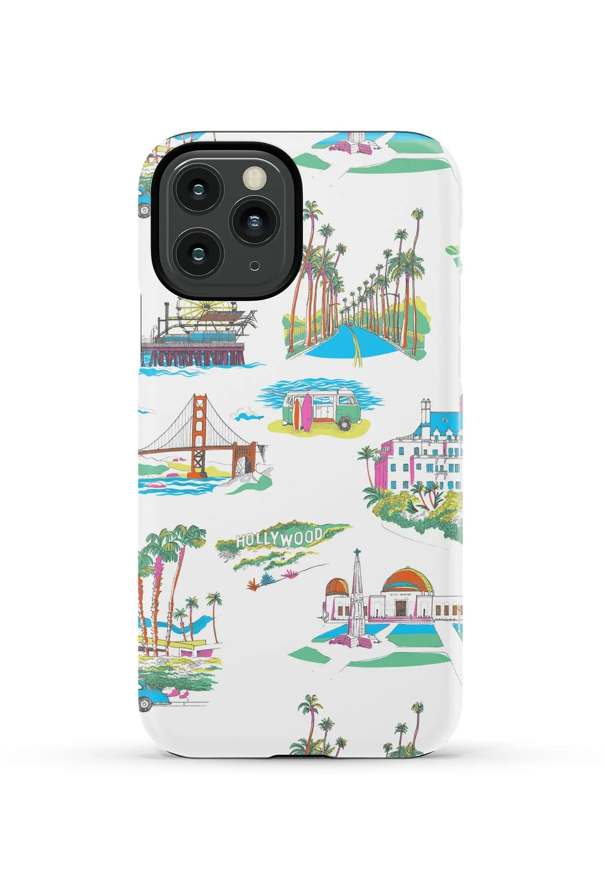 California Toile iPhone Case